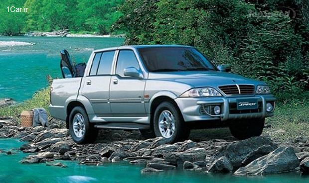 پیکاپ SsangYong موسو مدل 2002-2005 بررسی پیکاپ SsangYong موسو مدل 2005-2002